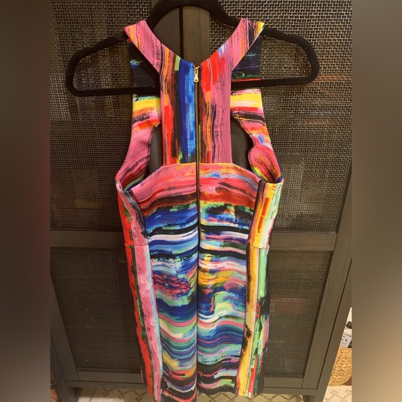 Multicolor Mini Dress - Picture 3 of 4